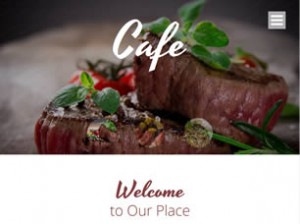 cafe free css template
