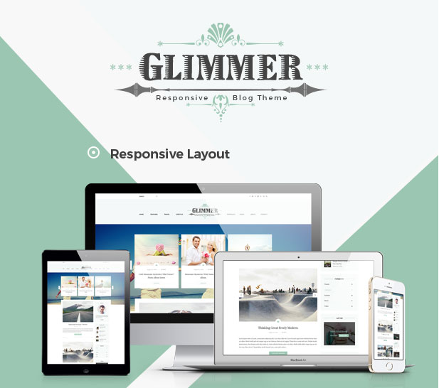 Glimmer wordpress theme